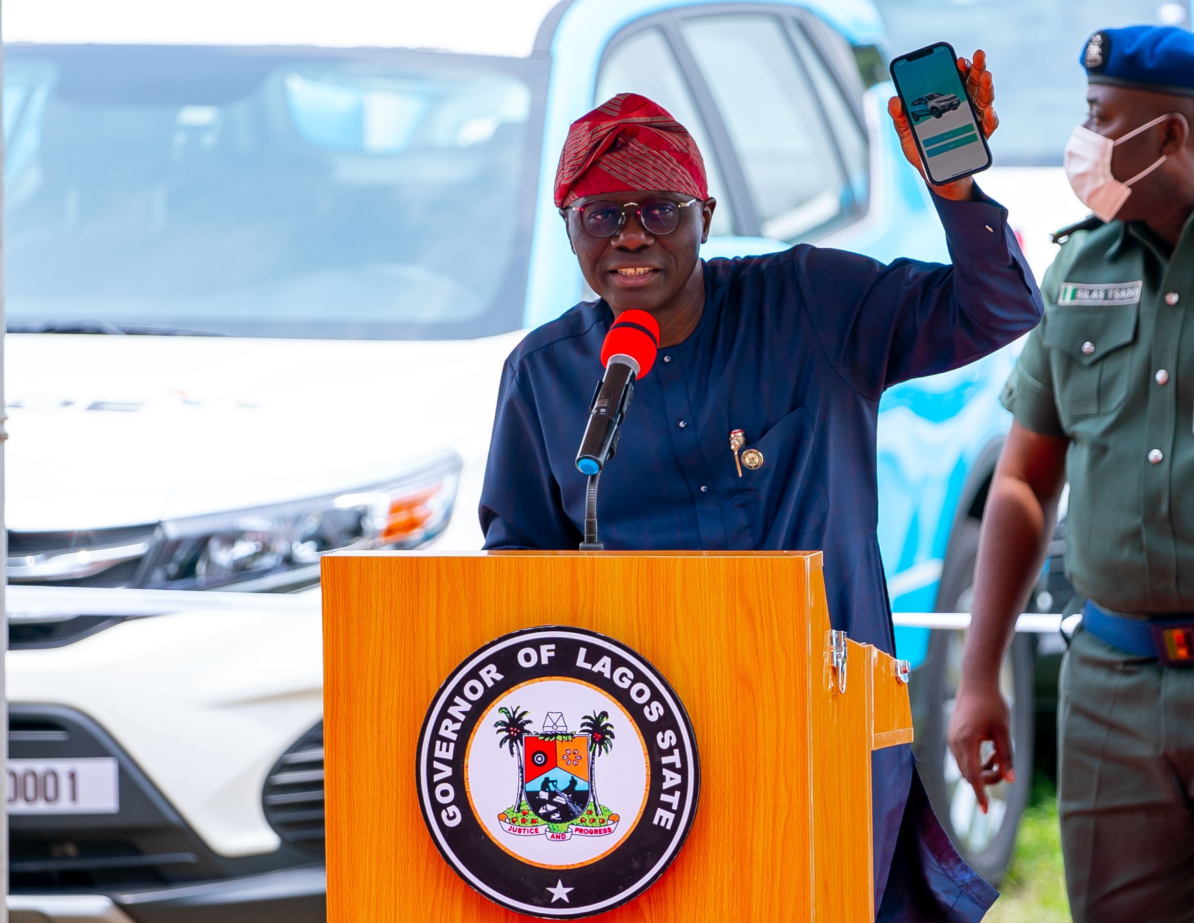 SANWO-OLU LAUNCHES TECH-DRIVEN LAGOS RIDE TAXI SCHEME, ROLLS OUT 1,000 BRAND-NEW CARS